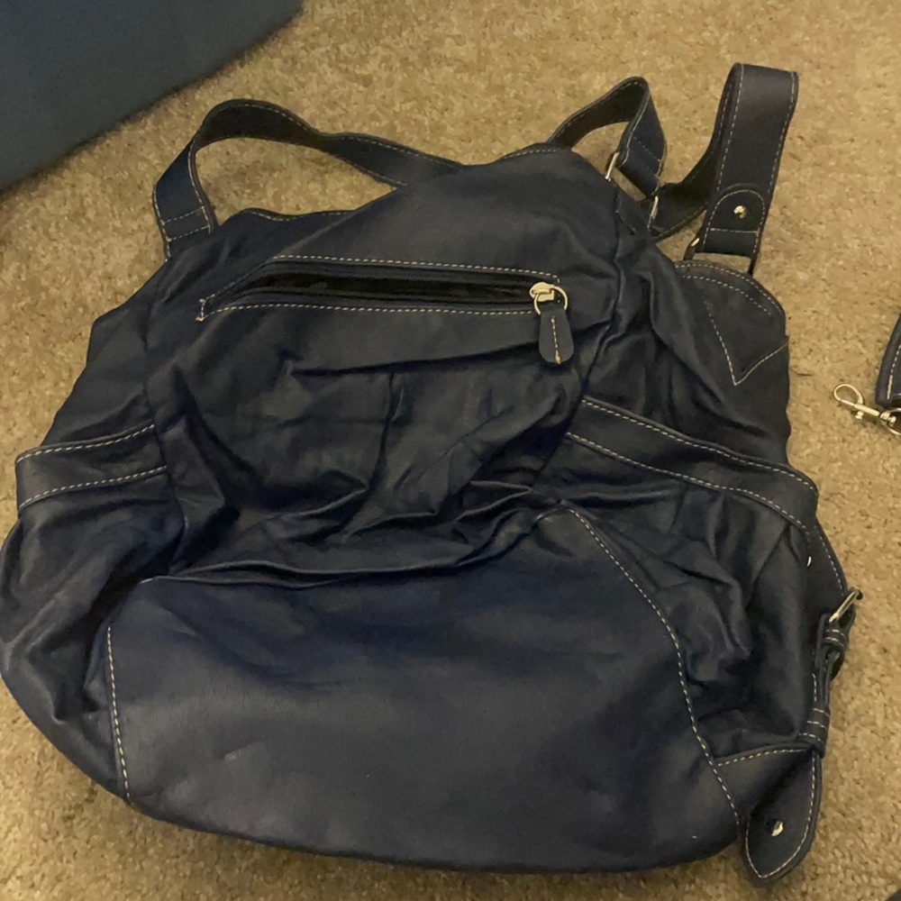 Blue purse